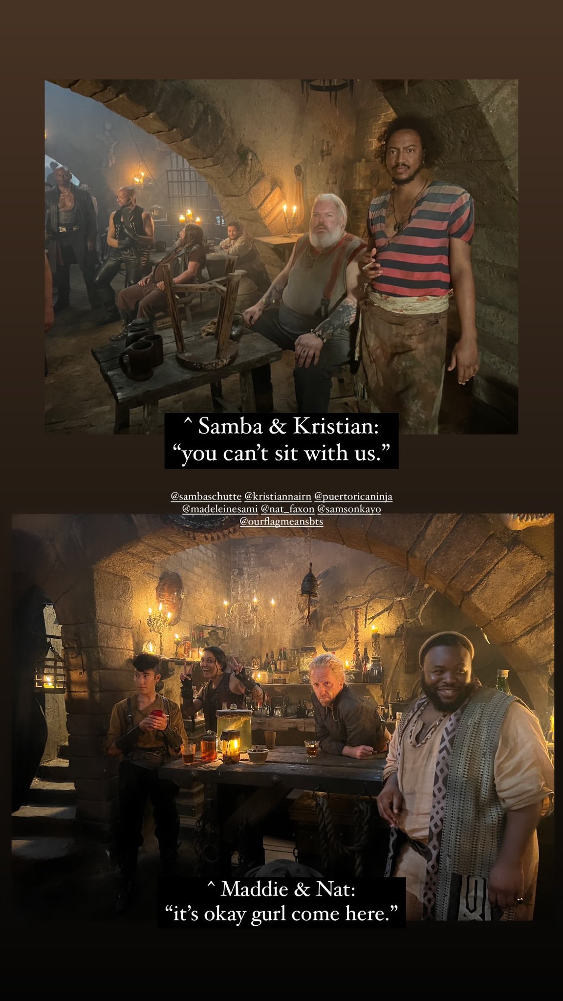 [b]Source:[/b] [url=https://www.instagram.com/linds_cantrell/]@linds_cantrell[/url] (Instagram Story)
[b]Date:[b] 2023-12-16
Keywords: Kristian Nairn;Samba Schutte;Vico Ortiz;Madeleine Sami;Nat Faxon;Samson Kayo